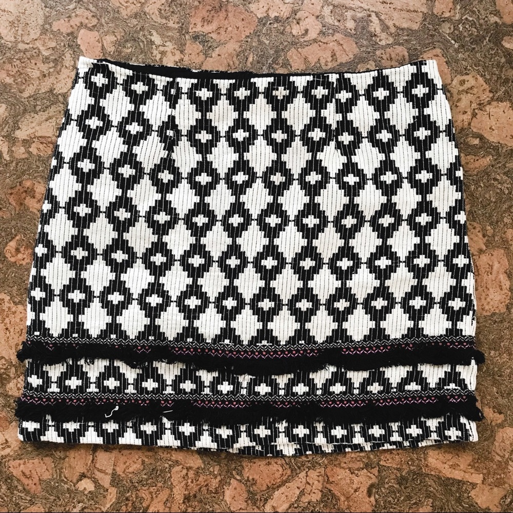 Bohemian Mini Skirt